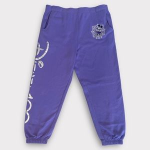 Mickey Mouse Disney 100 Jogger Pants for Adults- Size XL *NWT